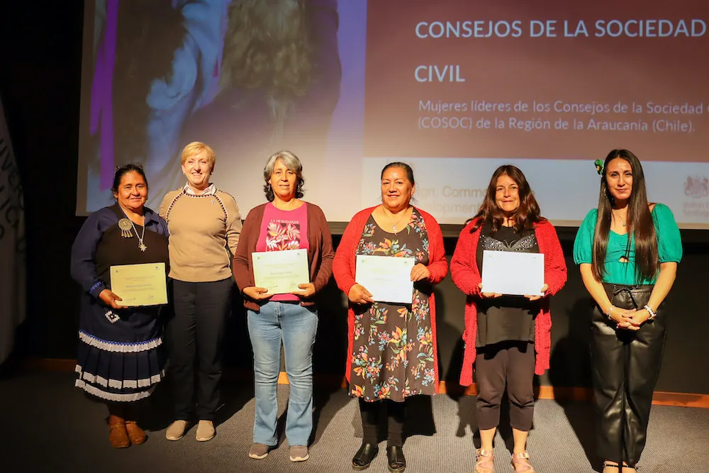 mujeres líderes de La Araucanía