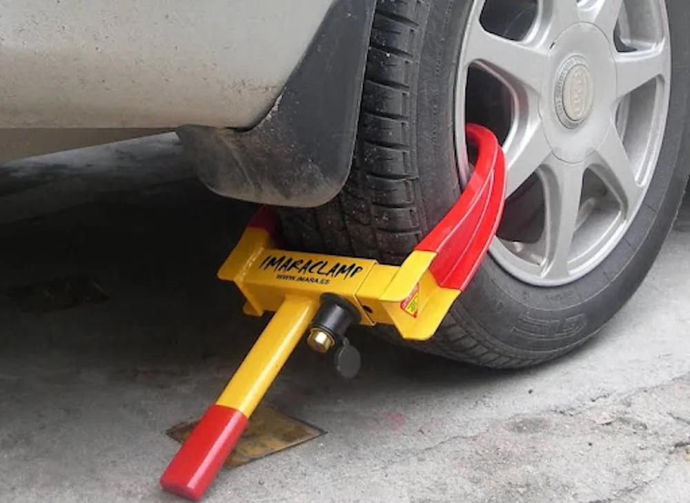 Inmobilizador de ruedas