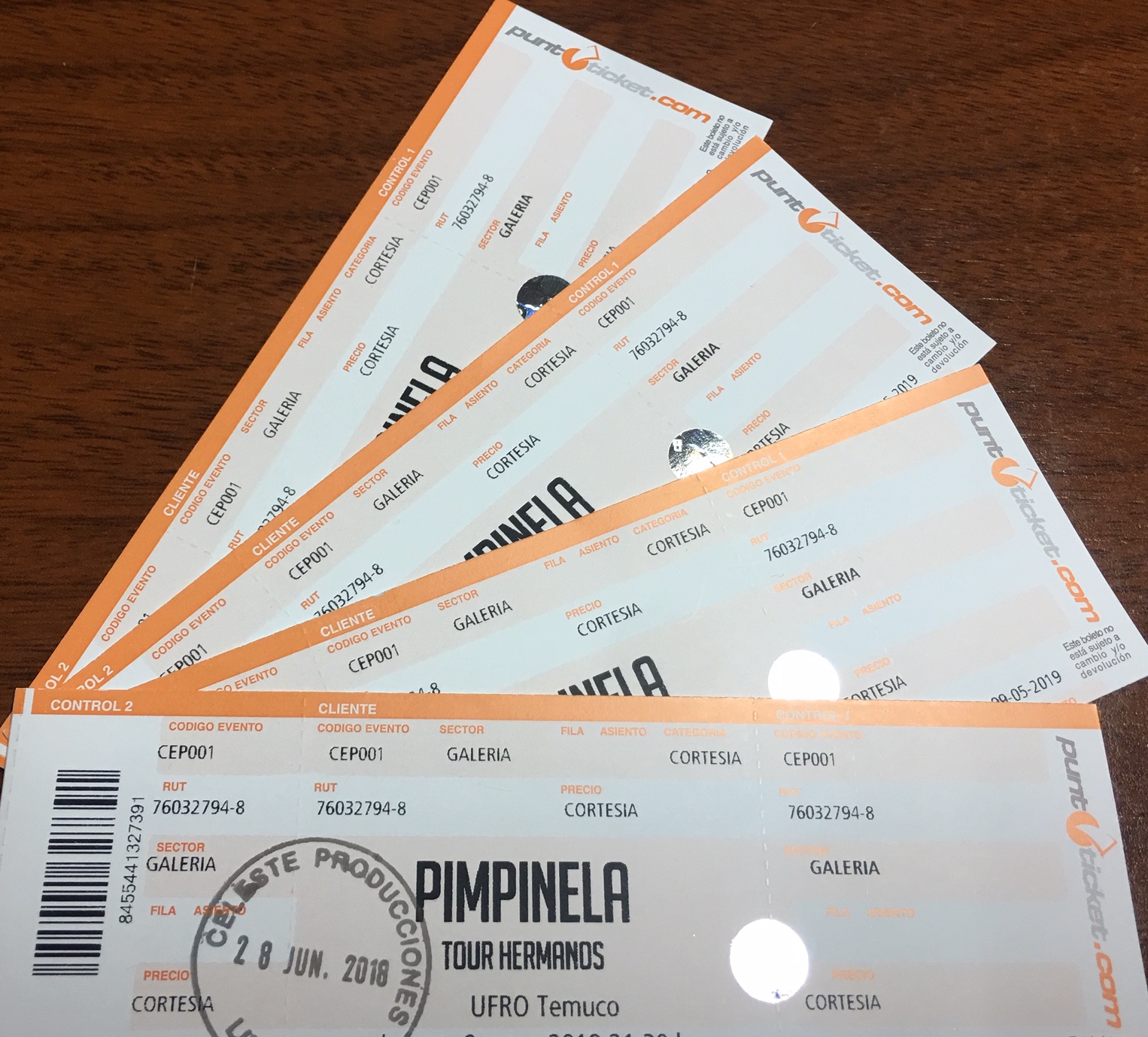 Entradas para Pimpinela