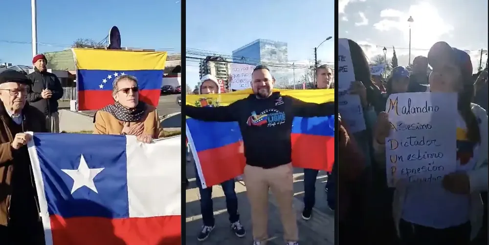 Celebracion en Temuco Plaza de las Banderas
