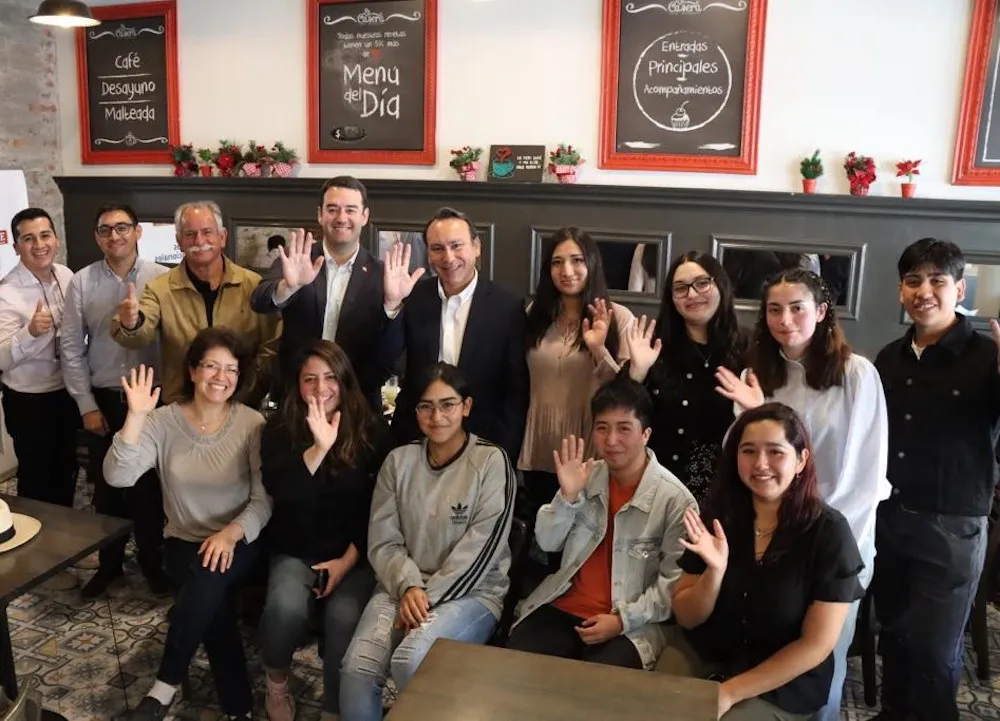 Jovenes viajan al Pais Vasco