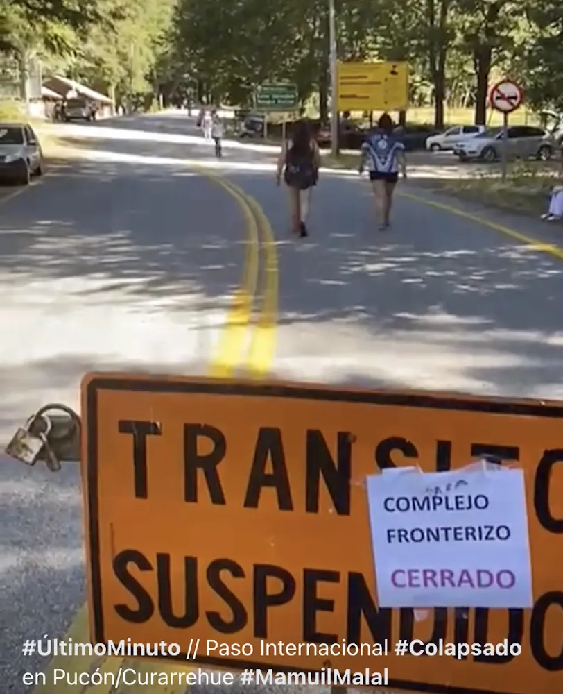 Paso MamuilMalal colapsado