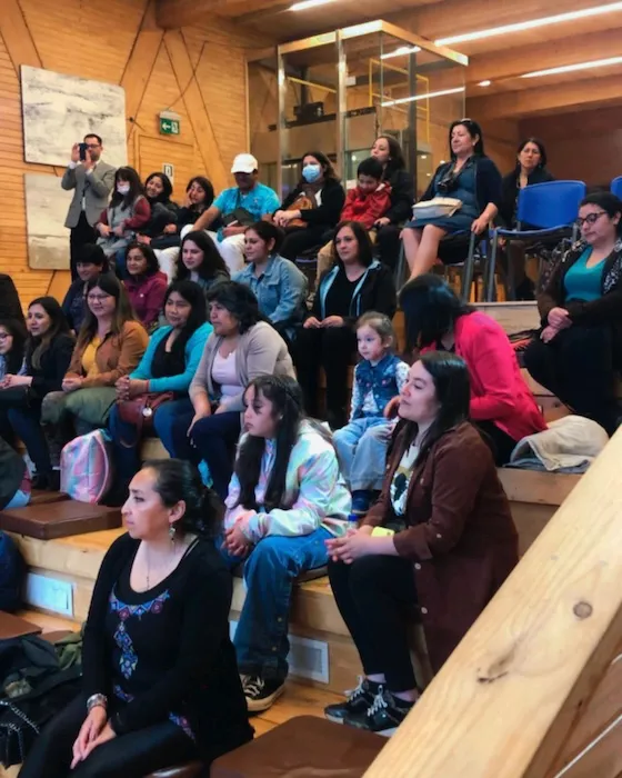 Actividades en el Pabellon de La Araucania