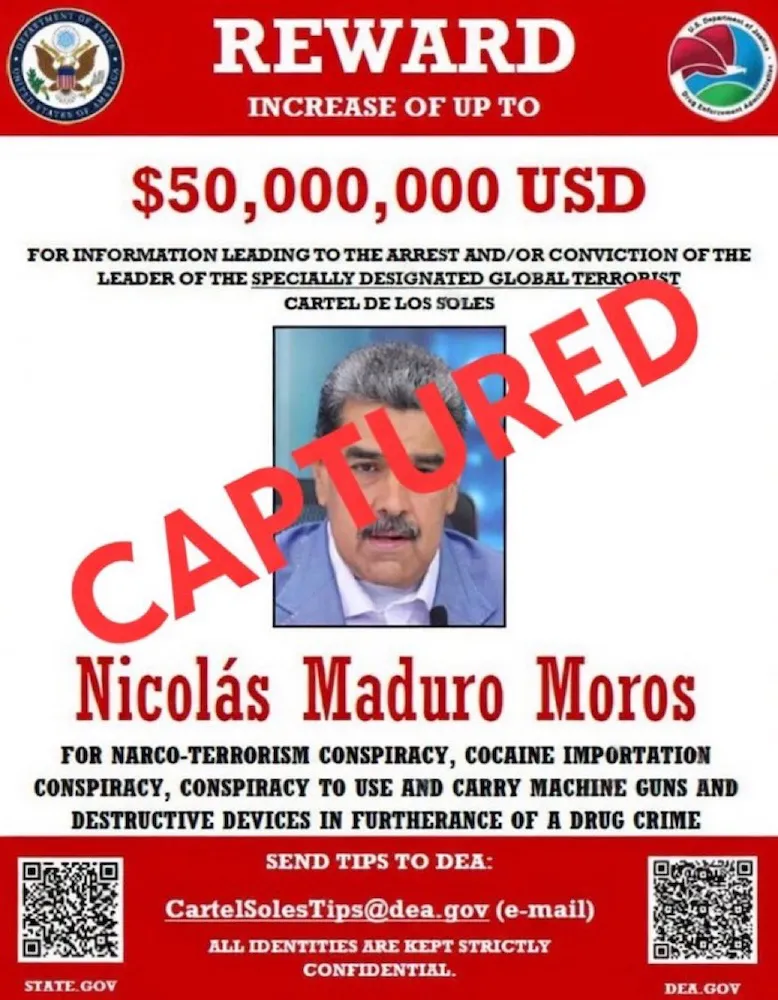 Nicolas Maduro capturado