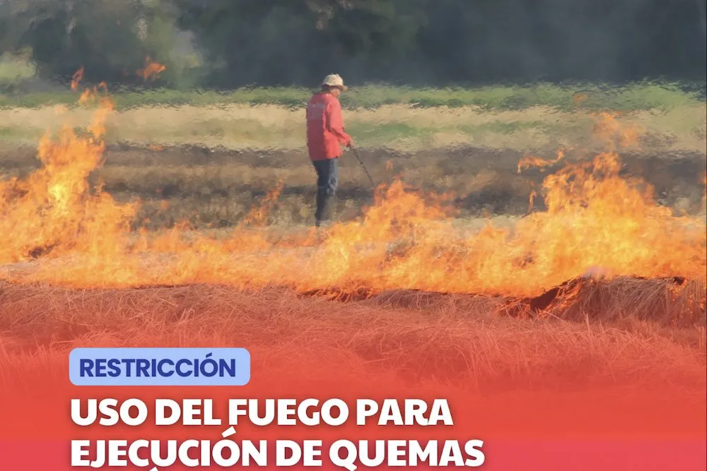 Quemas autorizadas Conaf