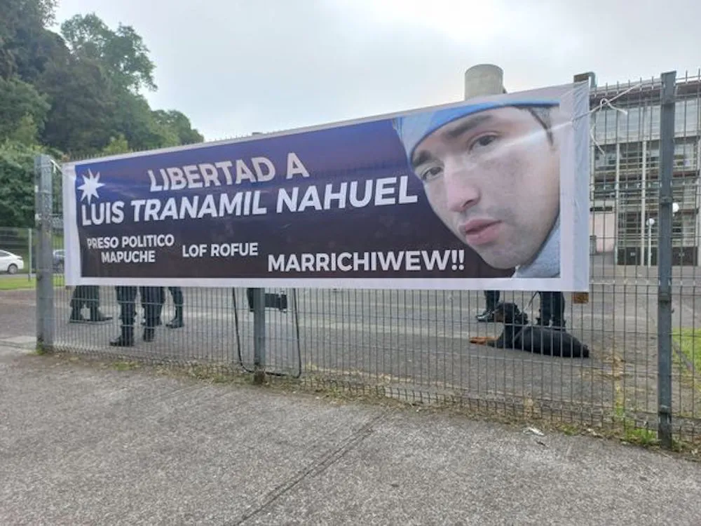 Lienzo Libertad a Luis Tranamil - TOP Temuco