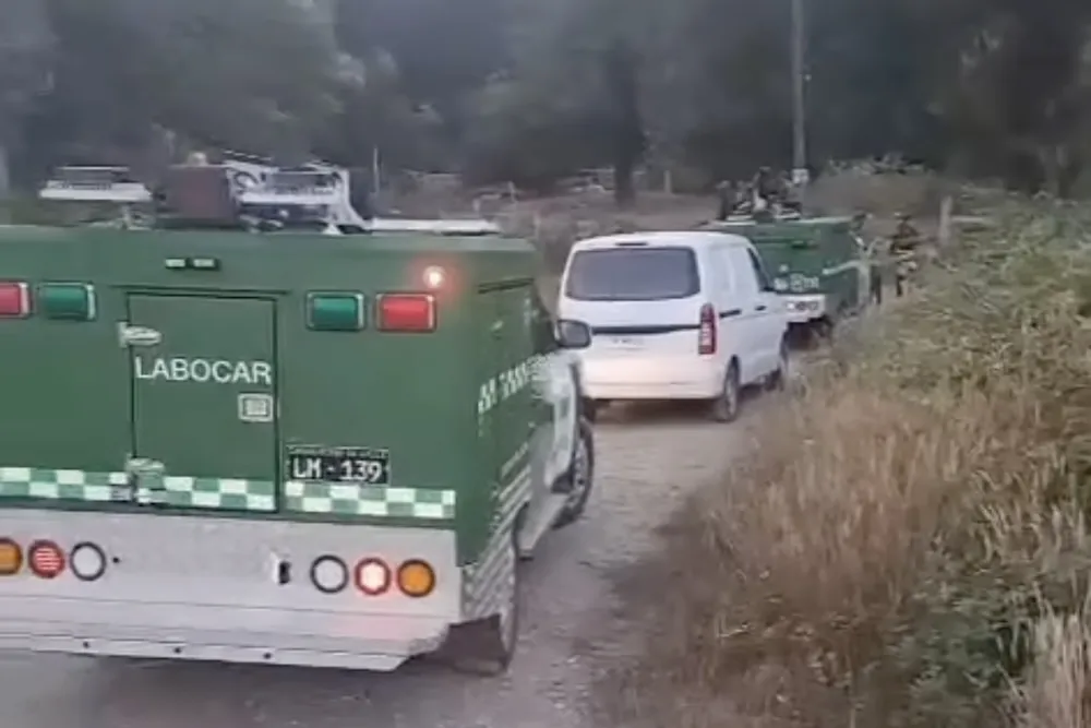 Detencion de hijos de Julia Chunil en Mafil - region de Los Rios