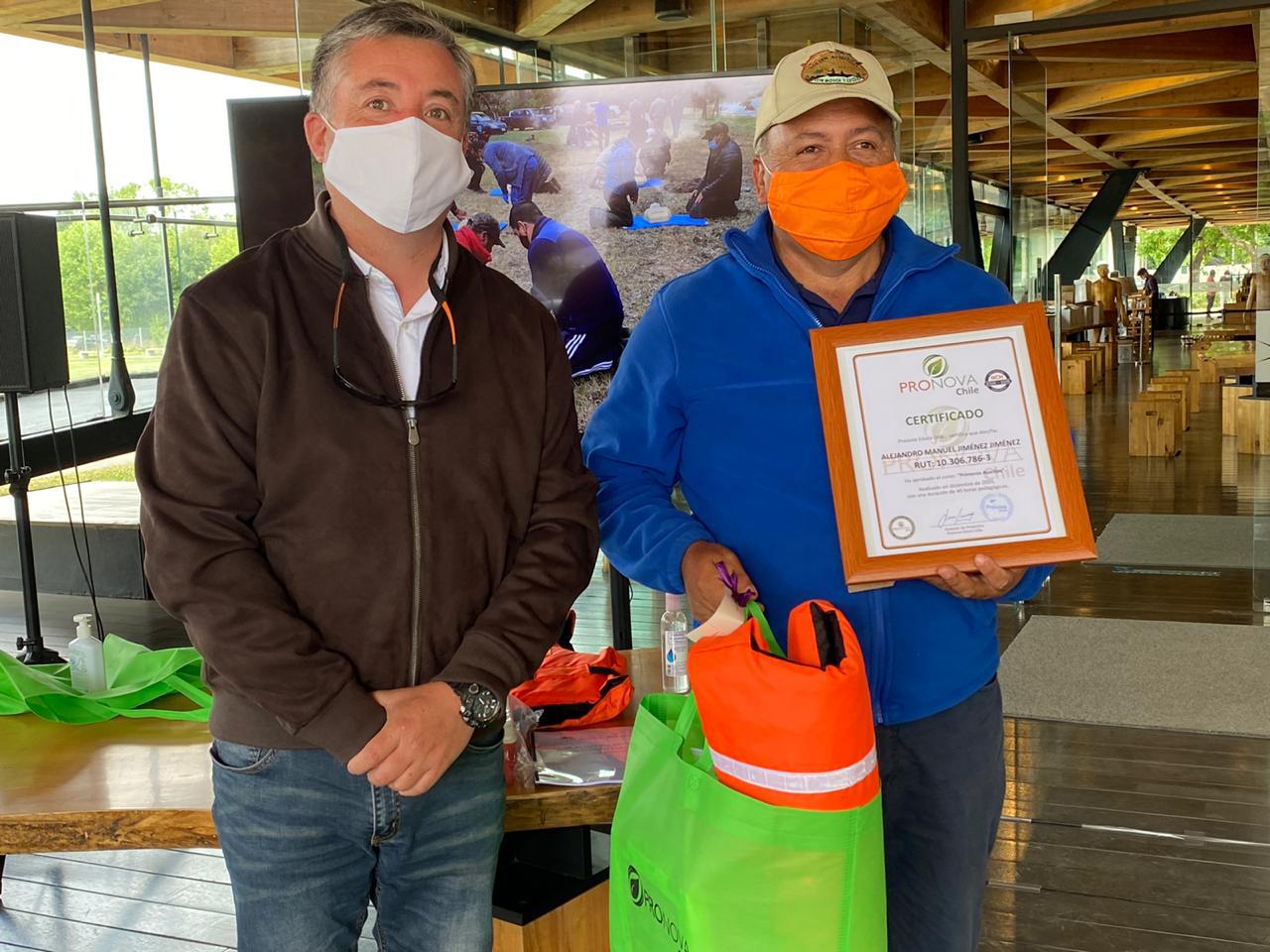 Certificación de guías boteros.