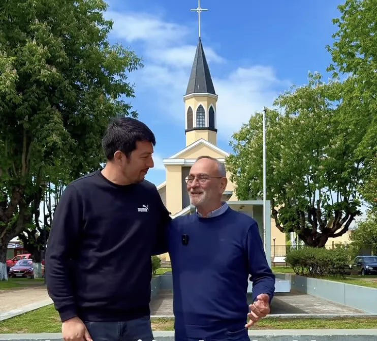 Alcalde de Gorbea apoya a Rene Saffirio