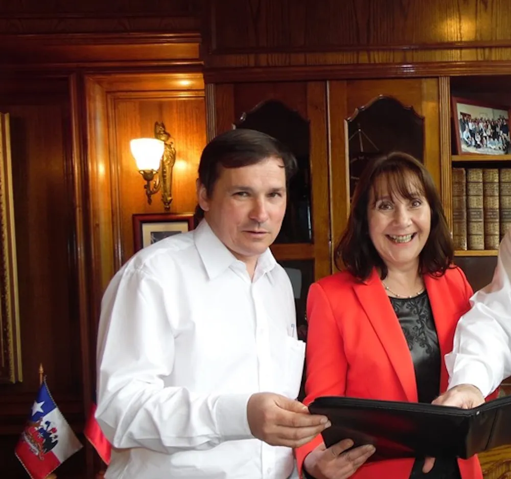 Diputado Rathgeb y Rossana Rathgeb