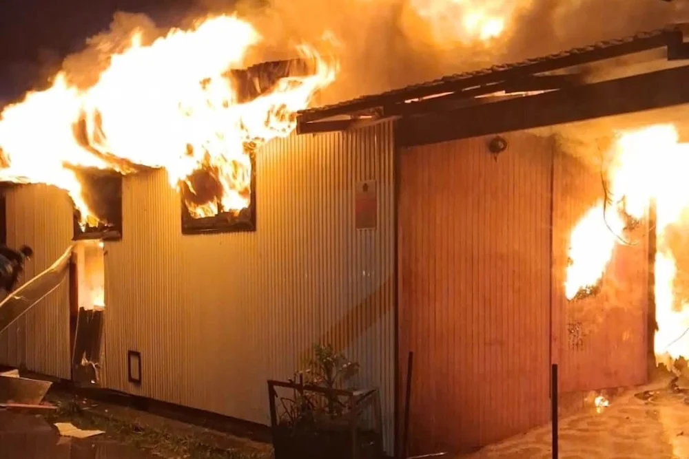 Incendio Hogar El Eden Pitrufquen