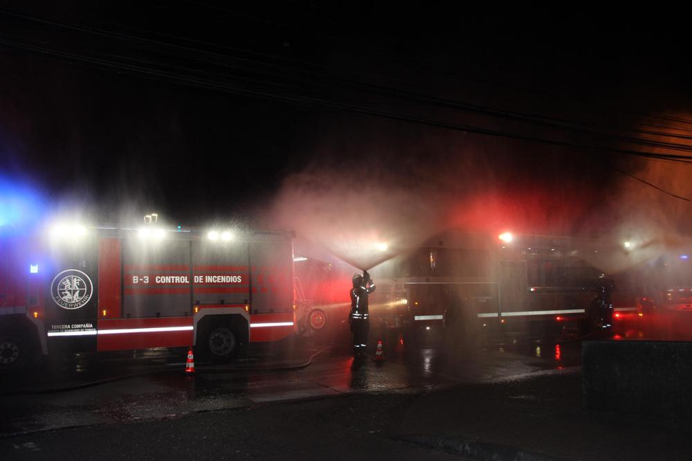 Cuerpo de Bomberos de Temuco.