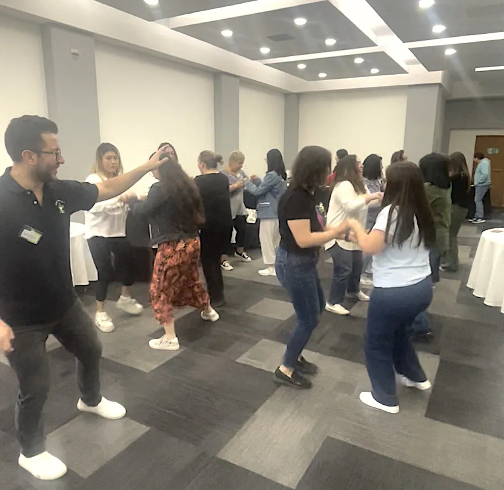 Docentes del Britanico capacitandose