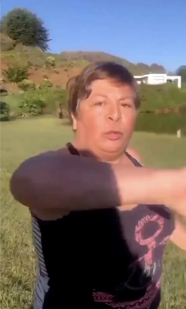 Mujer agrede a turistas en Lago Budi