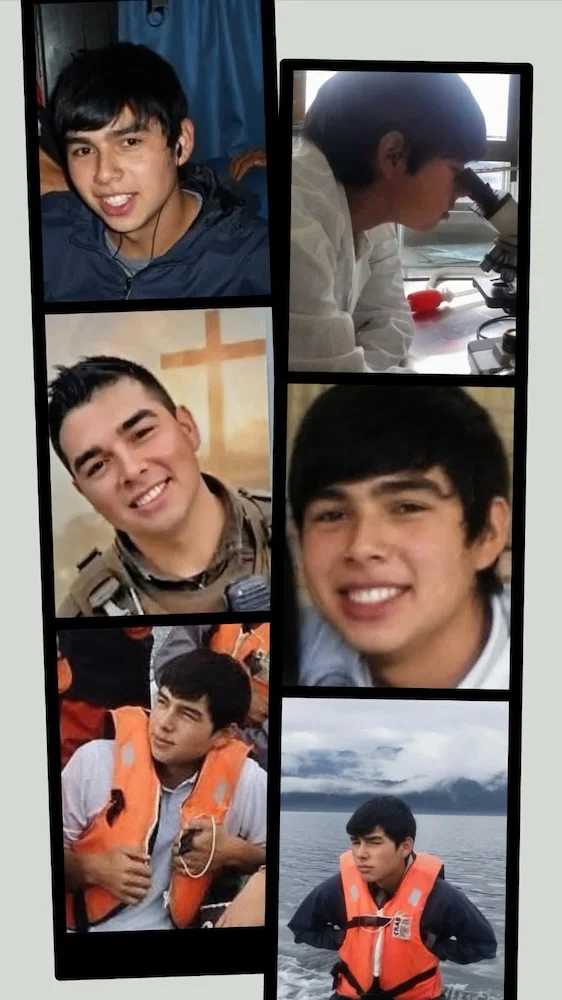Marco Cosme Barqueros - collage de fotos de su liceo