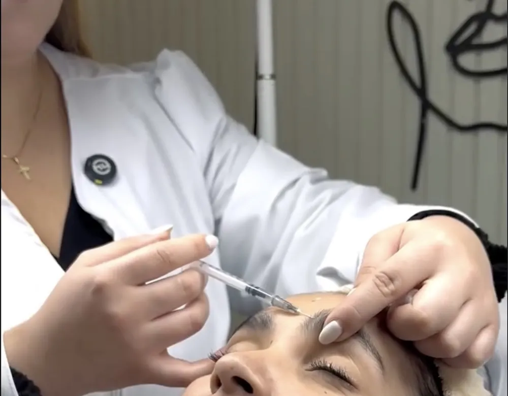 Inyeccion de botox en clinica clausurada - fotografia de su sitio web