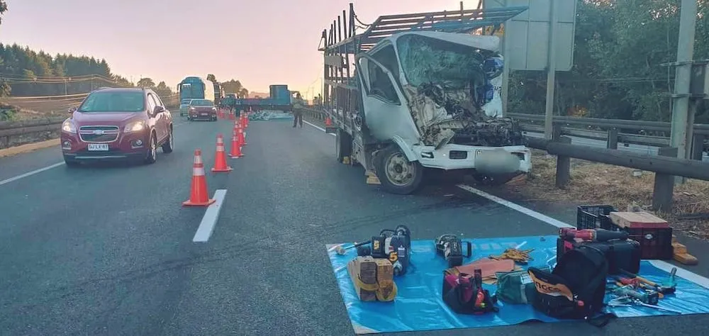 Accidente Temuco salida norte