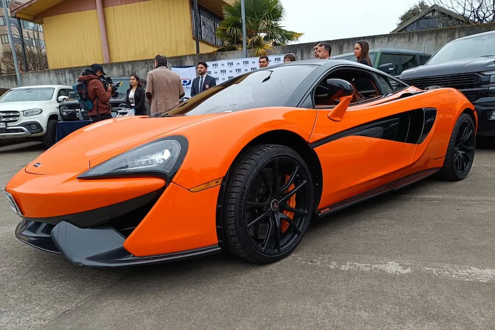 Vehiculo incautado en la Operacion Imperio