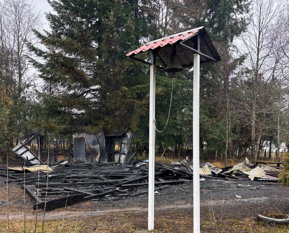 Capilla incendida Curacautín
