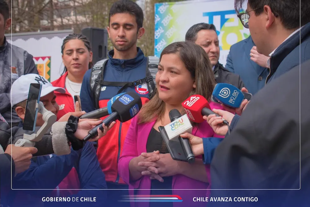 Marcela Vejar - exseremi del Deporte Araucania