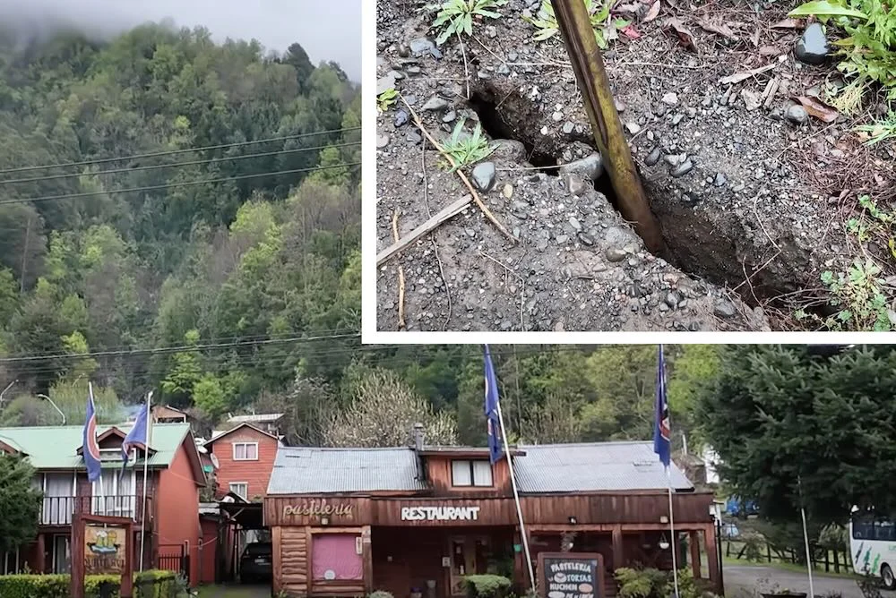 Grieta en cerro Pulomo obliga a evacuar en Curarrehue