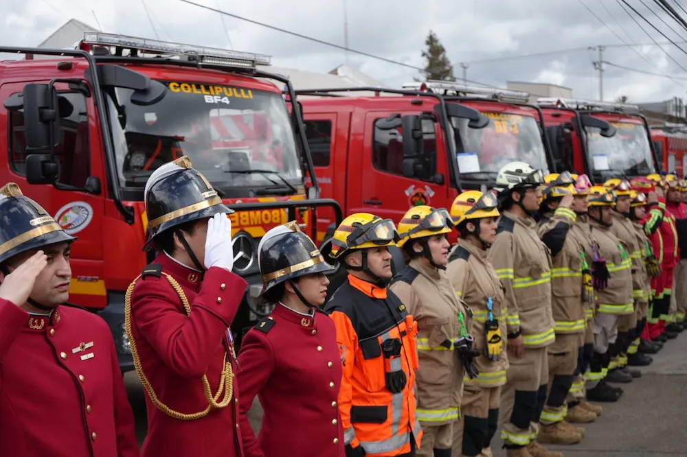 Entrega en Collipulli carro bomba