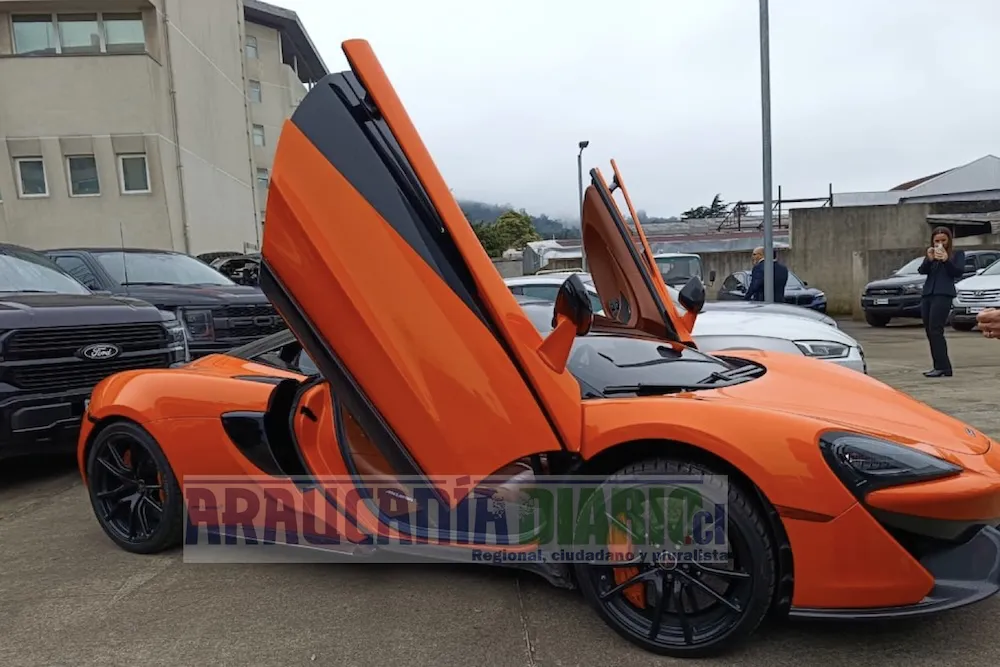 Vehiculo Alta Gama incautado por la PDI - Operacion Imperio