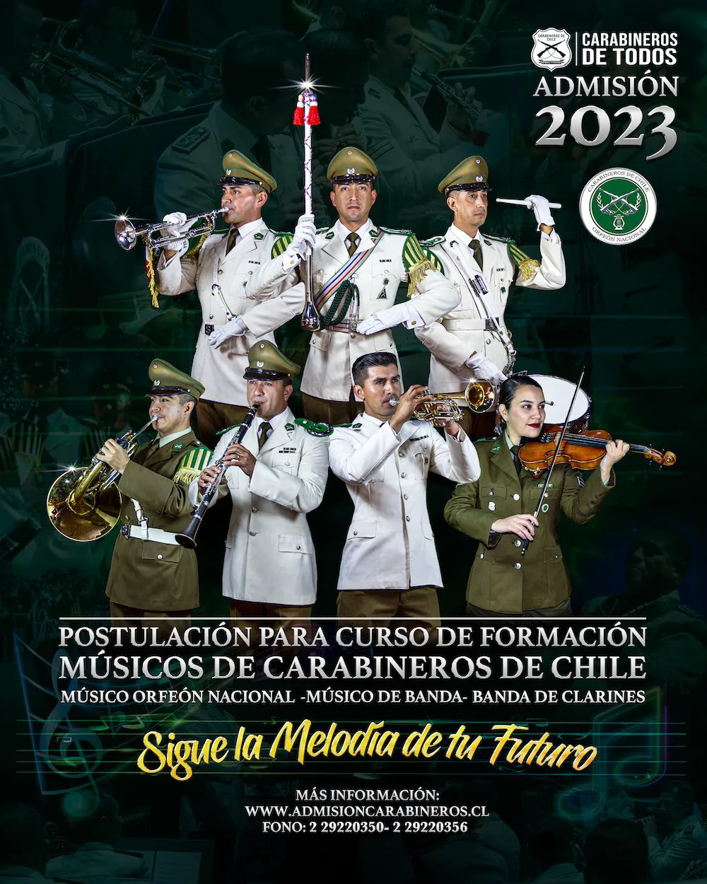 Admision de Carabineros