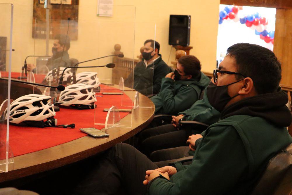 Ciclopatrulleros municipales reciben capacitación