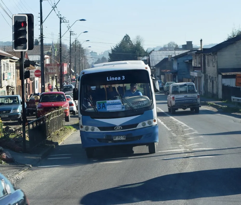 Ajuste de tarifas en transporte público de Villarrica