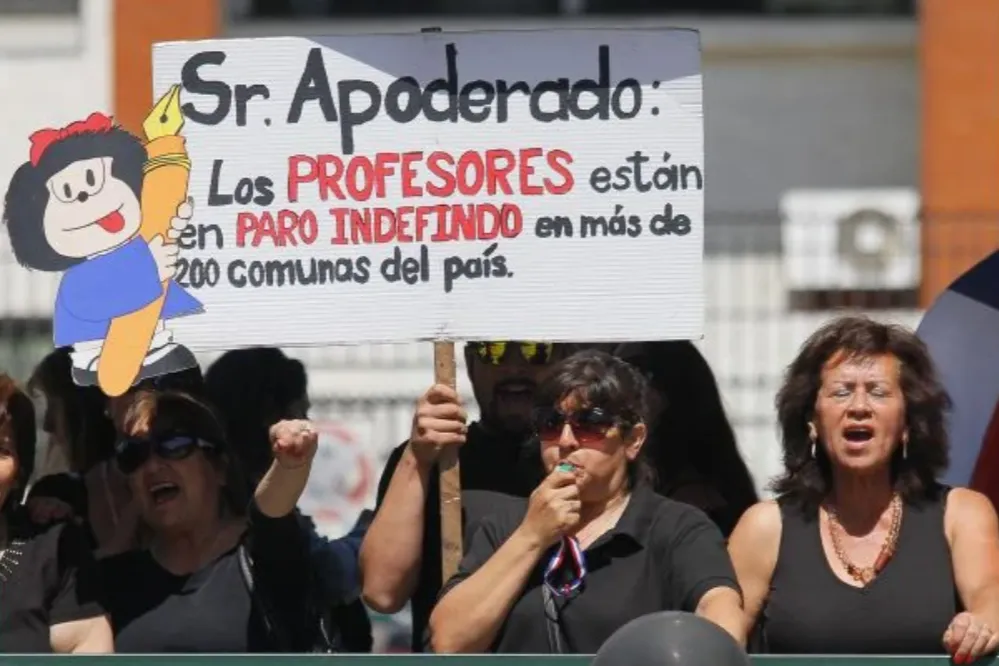 Paro de Profesores municipales