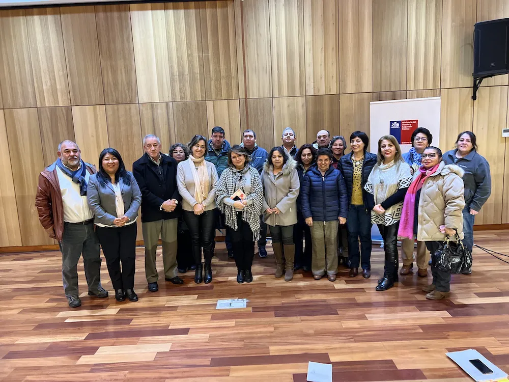 Delegada Parra con alcaldes de Malleco