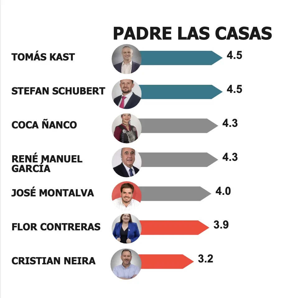 Encuesta Terrae Diputados Padre Las Casas