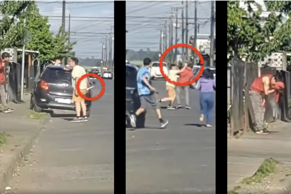 Sujeto acuchilla a vecino en sector el Alto de Nueva Imperial