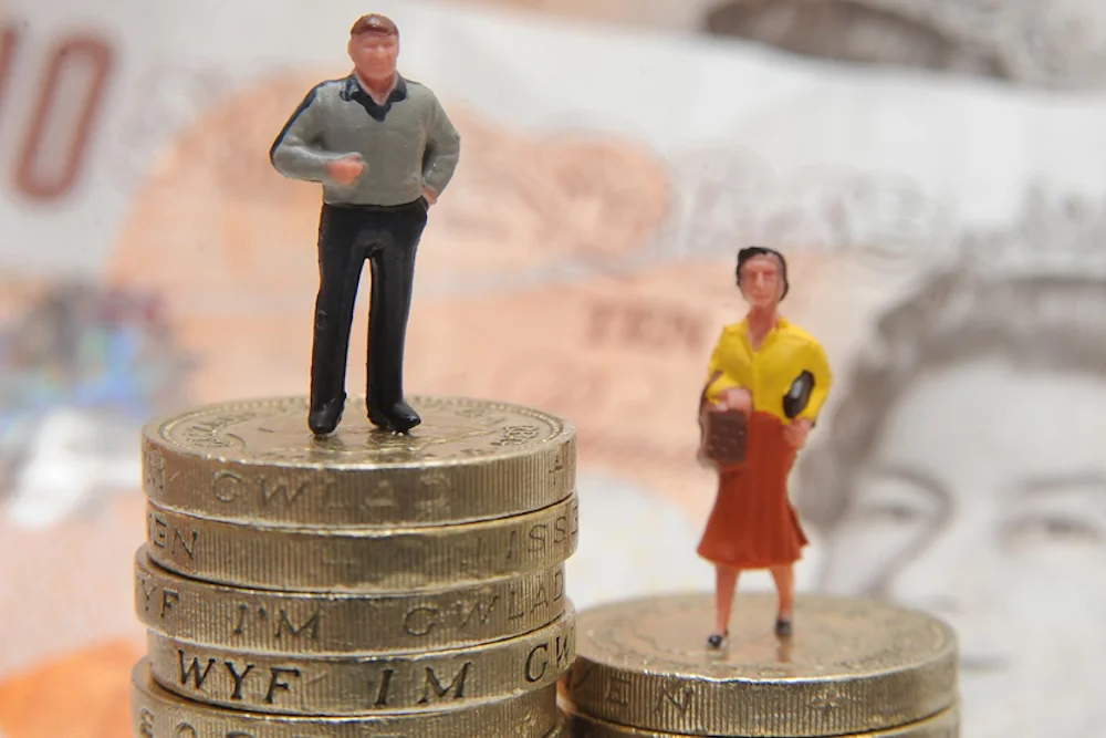 Brecha salarial - infografia BBC