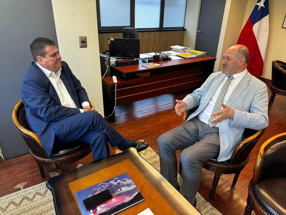 Delegado Abdala se reúne con Francisco Ljubetic