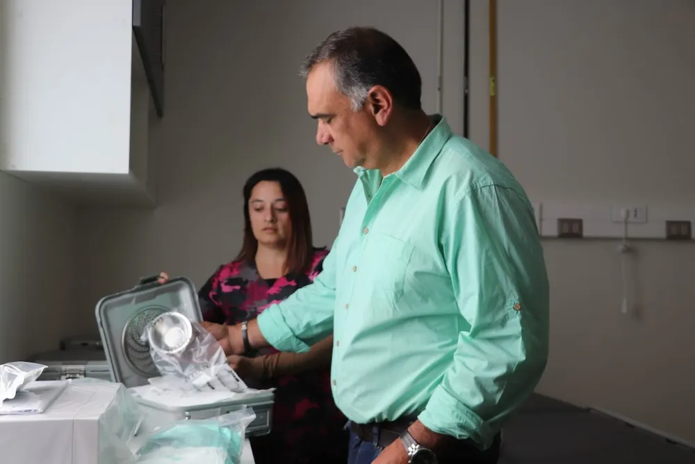 Exalcalde y medico Eduardo Delgado