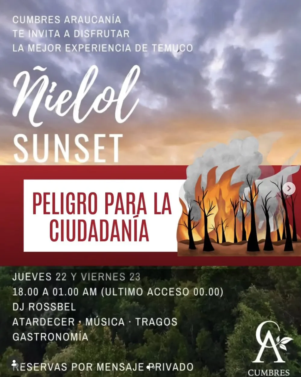 Flyer Nielol Sunset - DL ROSSBEL