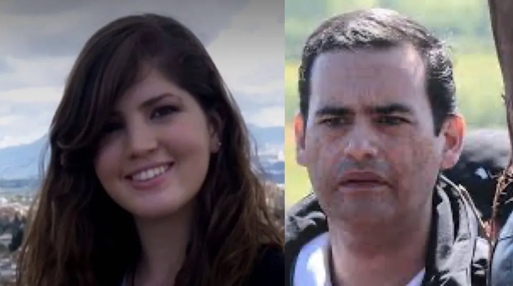 Erica Hagan y fiscal Roberto Garrido