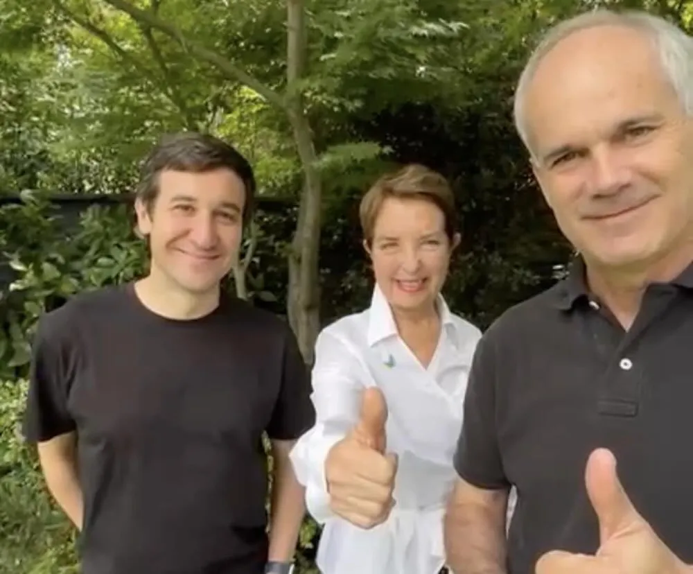 Presidentes nacionales de Chile Vamos apoyan a Luciano Rivas