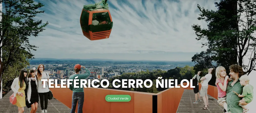 Teleferico Cerro Nielol - imagen pagina web