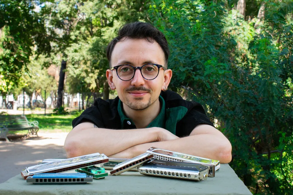 Armonicista Martín Poblete