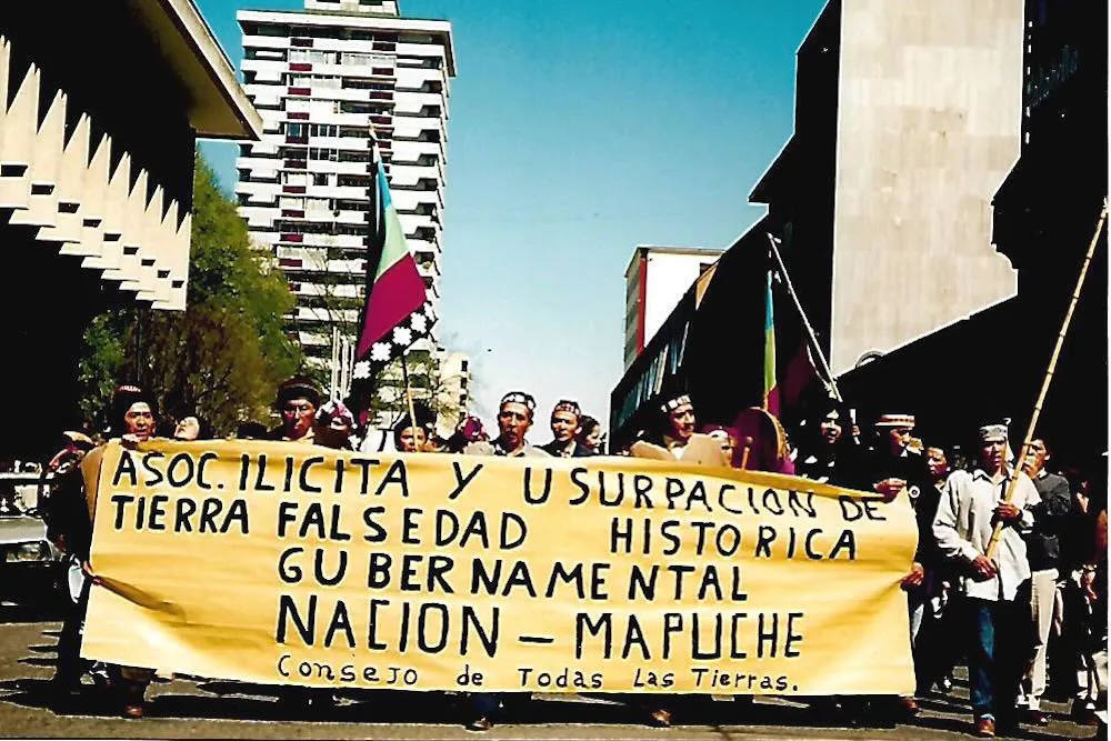 Manifestacion Consejo de Todas las Tierras