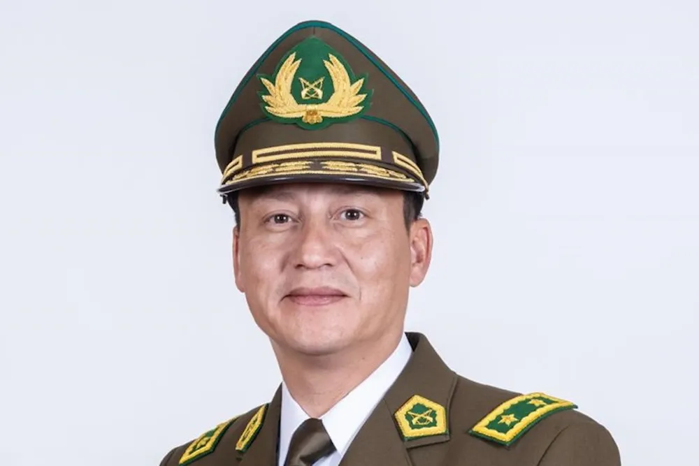 General Patricio Yanez - jefe zona Carabineros Araucania