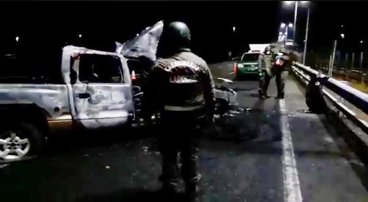 Ataque incendiario en Ercilla.