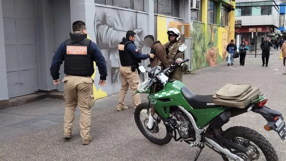 Patrullaje preventivo municipal en Temuco