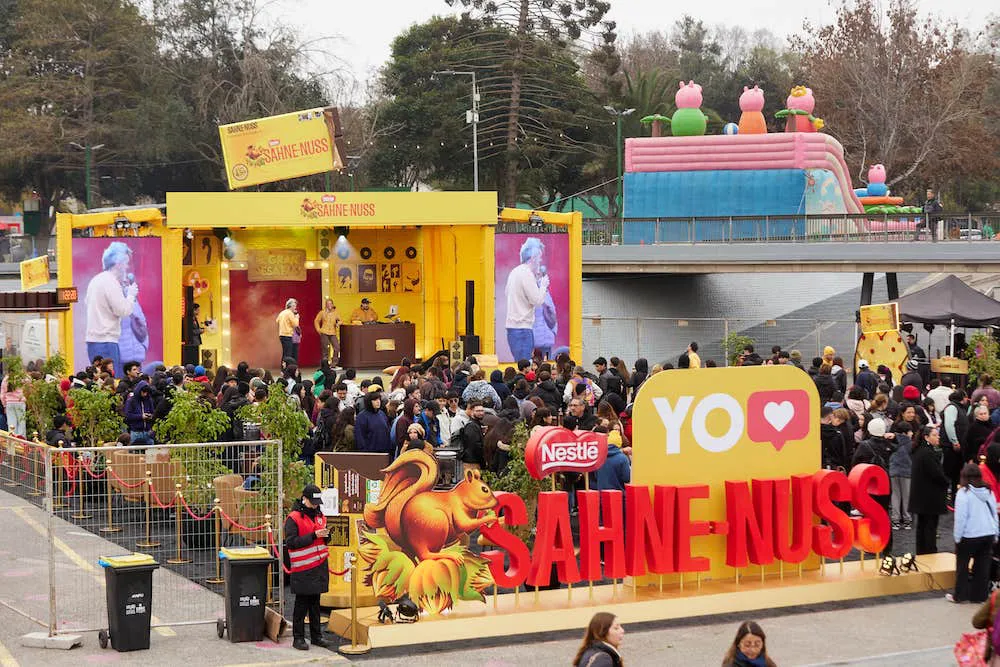 gran evento Sahne-Nuss