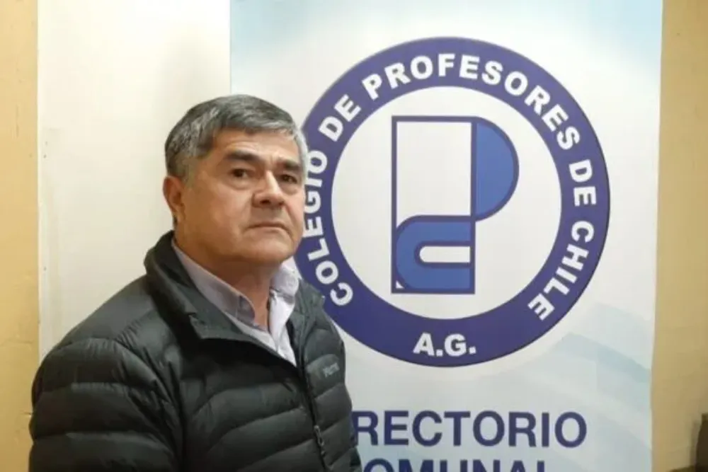 Secretario Colegio de Profesores Temuco - docente Liceo Gabriela Mistral