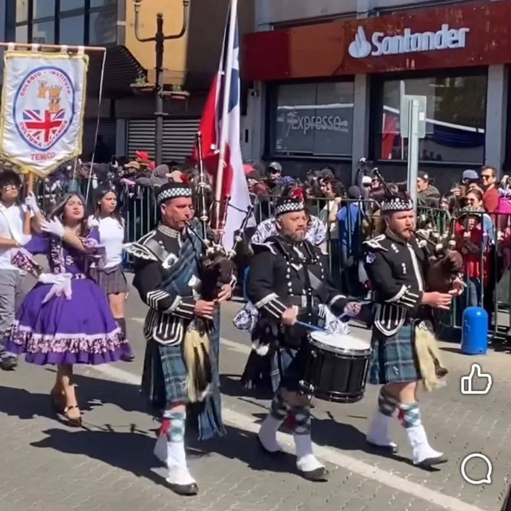 Gaiteros del Colegio Britanico de Temuco