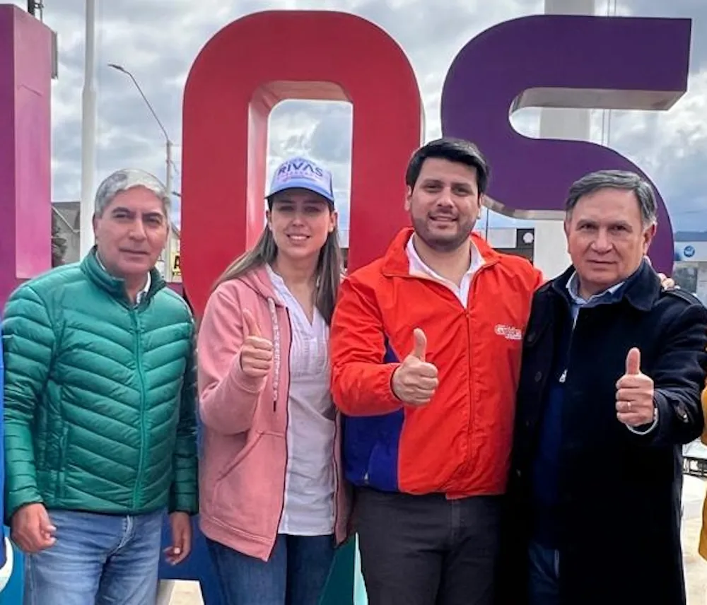 Diputado Henry Leal - Alejandra Gardulski - Gaston Mella Candia y diputado Miguel Mellado
